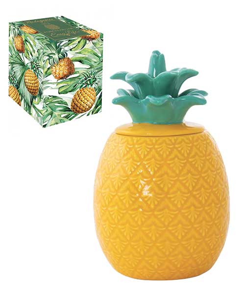 Barattolo in porcellana Pineapple